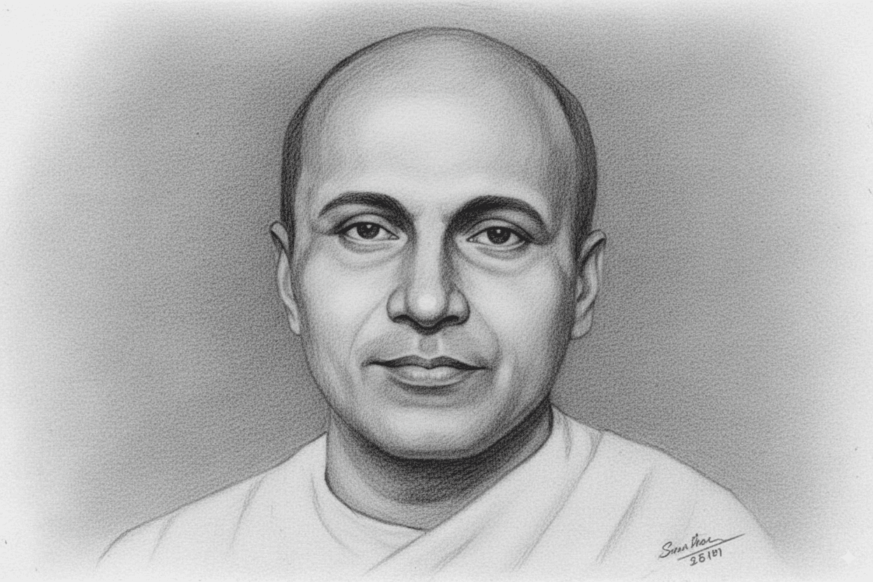 Portrait of Jayshankar Prasad